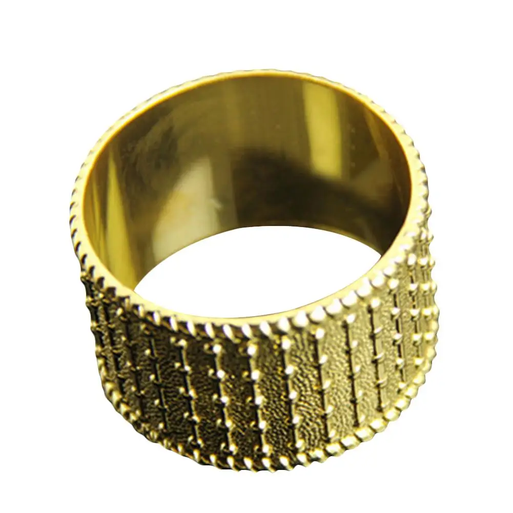 Alloy Napkin Buckle Gold Ring Wedding Festival Hotel Table Dinner Party DIY Decoration | Дом и сад