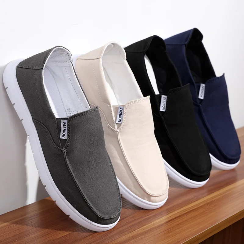 

Men's Light Casual Shoes, Strong and Breathable Loafers, Fashionable Canvas Sneakers, Comfortable 2021 Trendy Men's Shoes