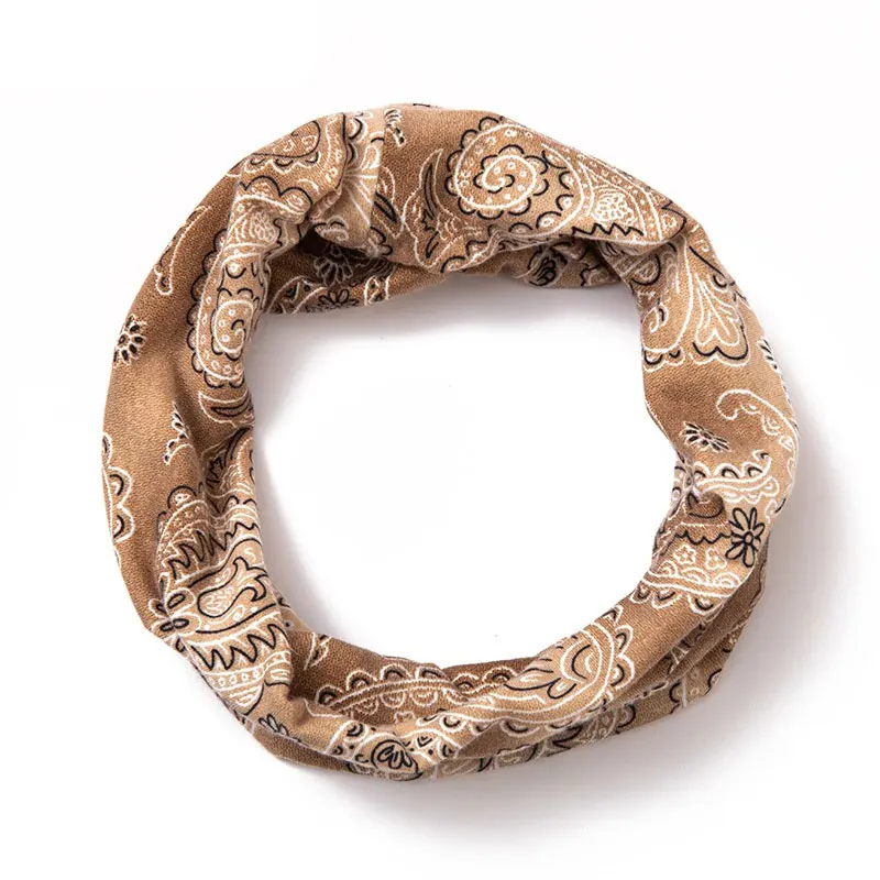 

Vintage Hair Accessories Elastic Hair Band Stretch Wide Headwrap Sport Yoga Turban Headwear Cashew Flower Boho Headbands