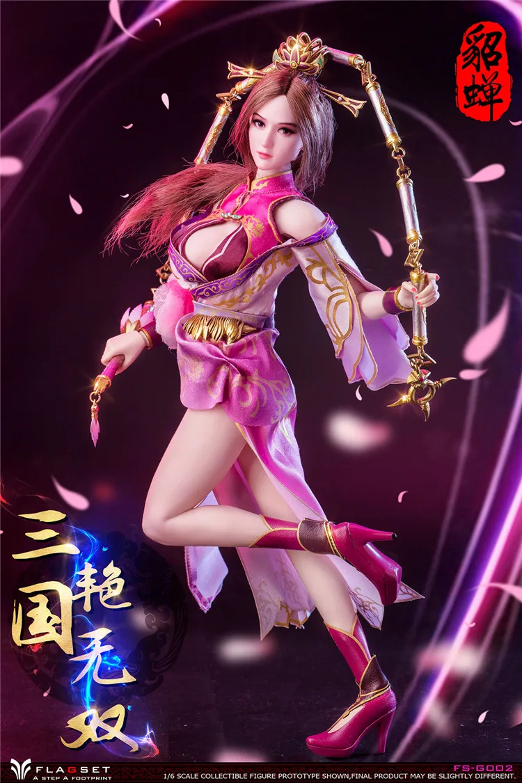 

FLAGSET 1/6 FS-G002 Three Kingdoms Warriors Diao Chan 12-inch female doll