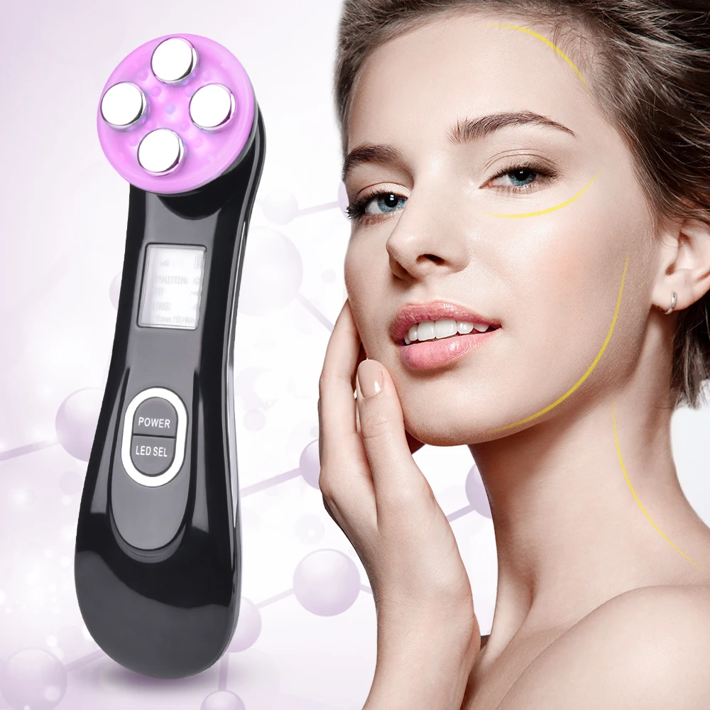 Электрическая светодиодная фотонная светильник Пия прибор для красоты с RF EMS