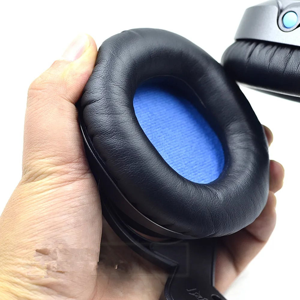 Сменные кожаные + губчатые амбушюры подушка повязка на голову чехол для Sennheiser HD8 DJ