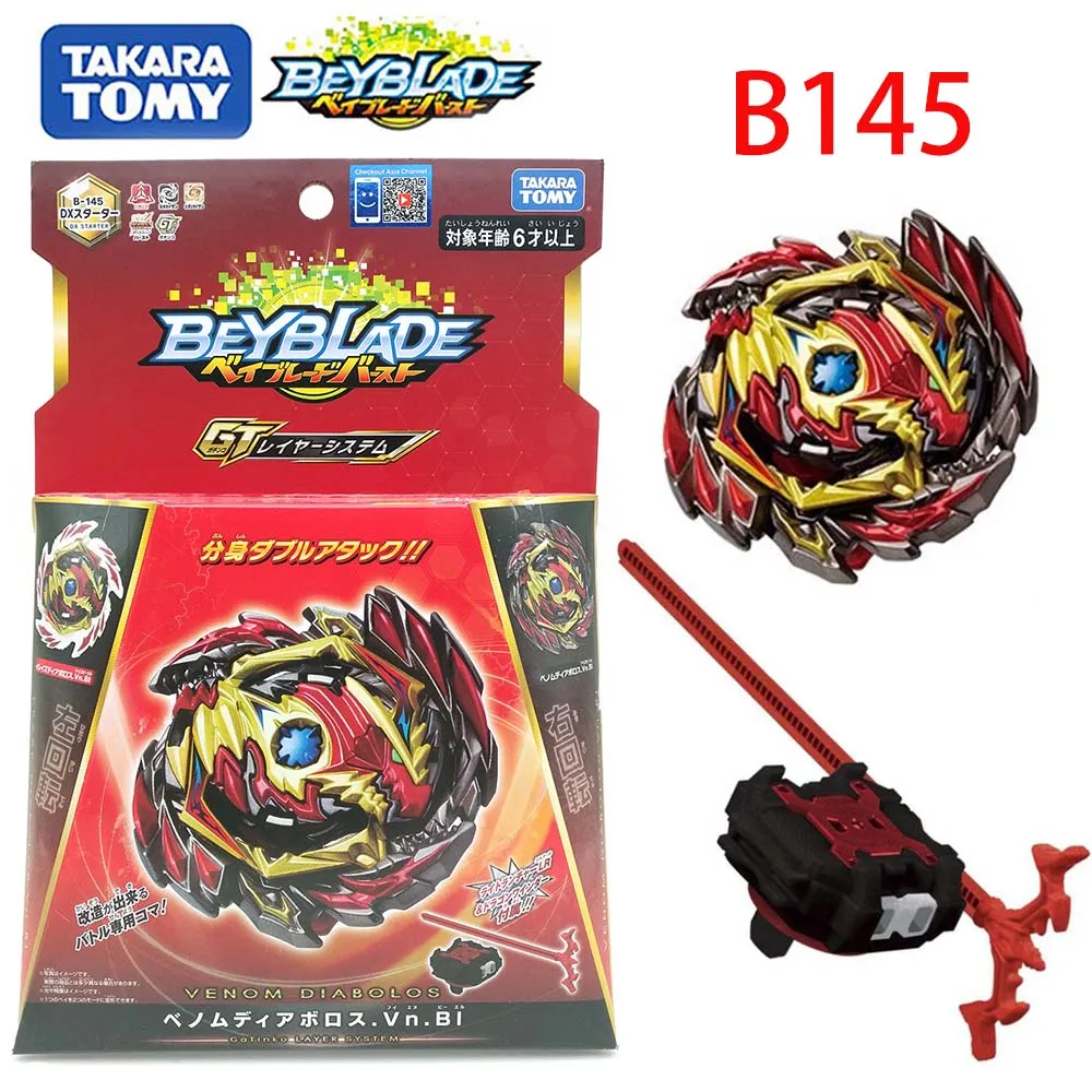 TAKARA TOMY BEYBLADE Burst GT стартер для beyom Diabolos.Vn.Bl burst игрушка с гироскопом игрушки bey blade
