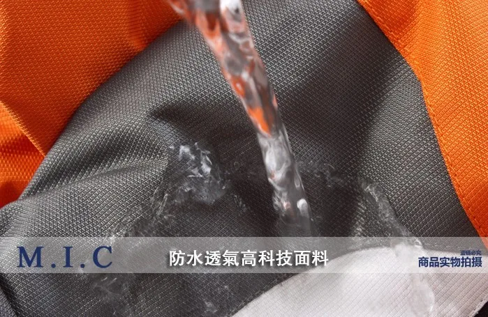 Утолщенный теплый ветрозащитный зимний мужской костюм водонепроницаемый для