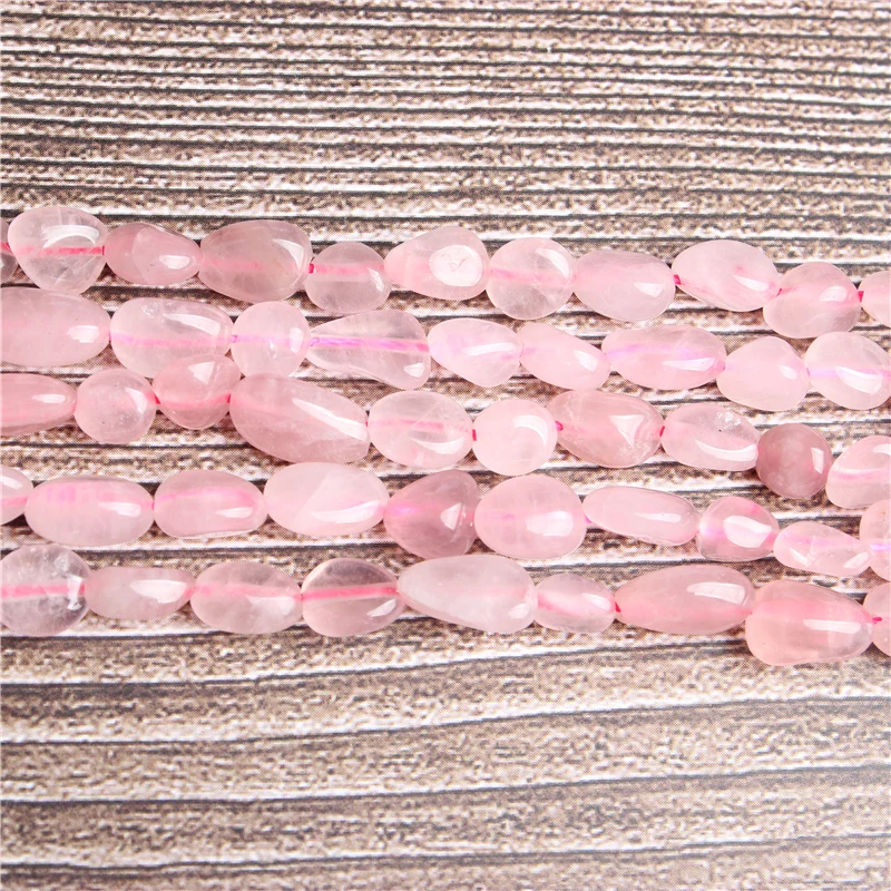 Lan Li Natural irregular Green Aventurine loose beads smooth interval bead jewelry DIY Stone Bracelet Necklace | Украшения и