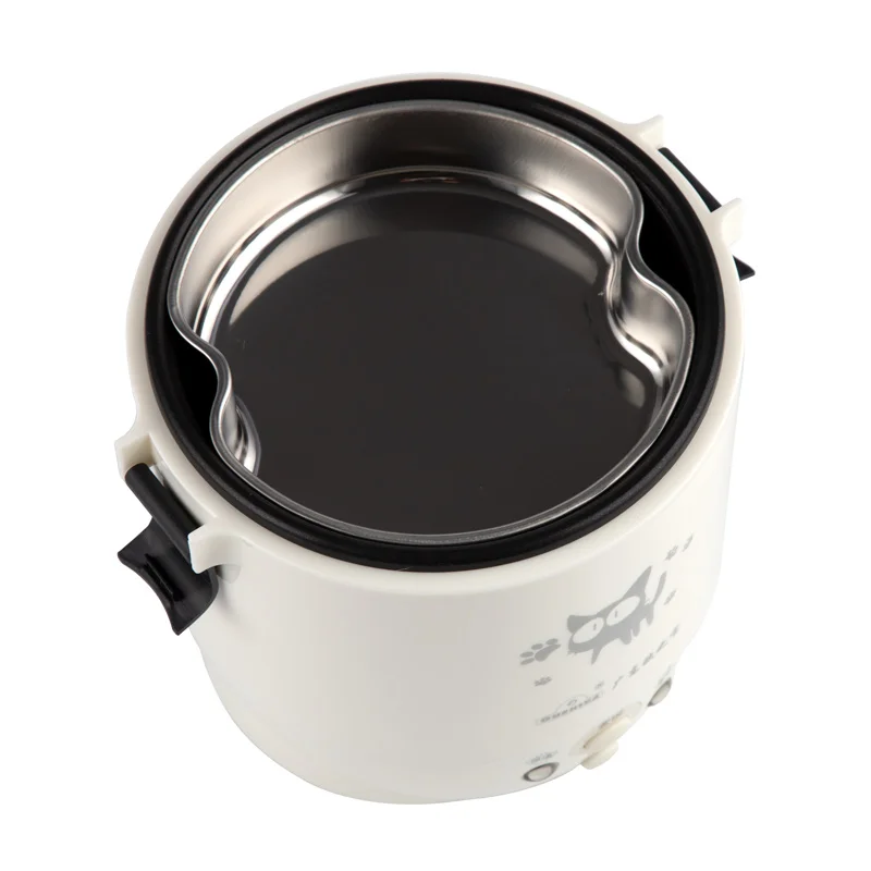 

NEW 1L Electric Mini Rice Cooker MultiCookers Portable Rice Cooker Used In House 220V Or Car 12V Truck 24V Multicookings
