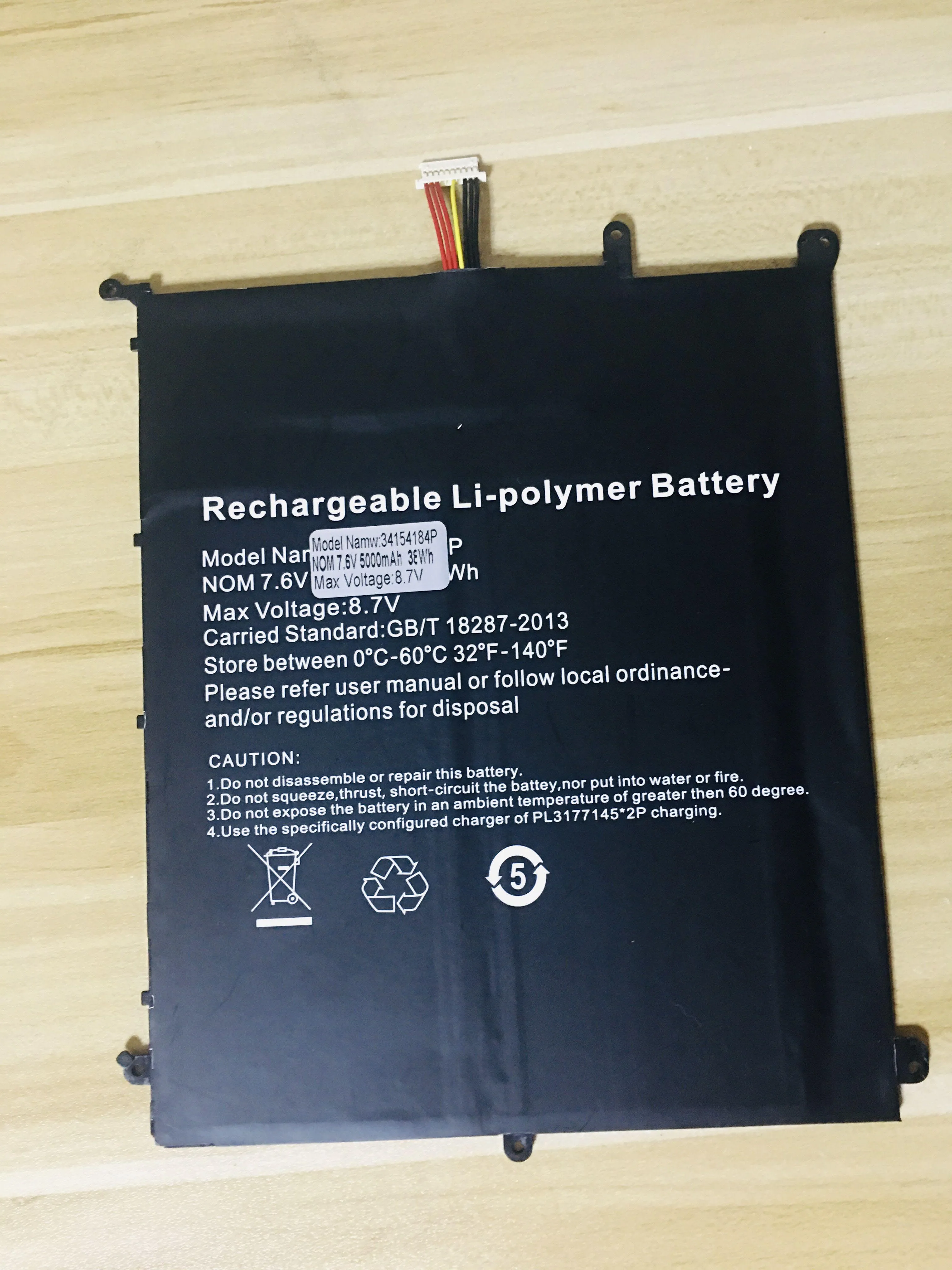 Аккумулятор для ноутбука CHUWI AeroBook G139 CWI510 HW 34154184 34154184p 34154184P|Аккумуляторы