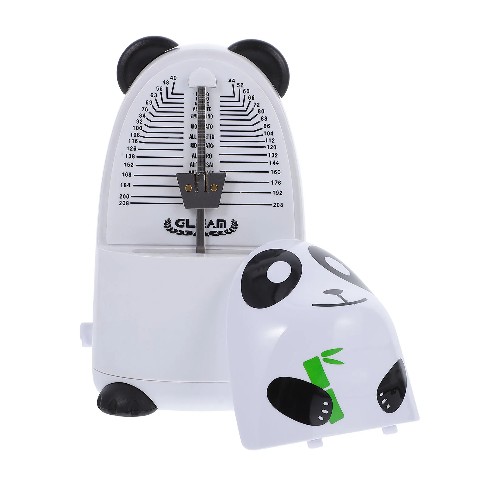 

1Pc Universal Musical Instrument Metronome Guitars Piano Metronome (Black White)