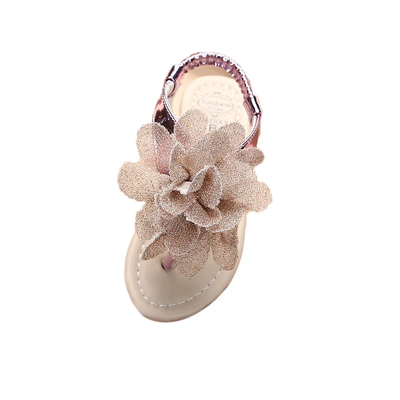 

Girls Sandals Summer Fashion Kids Elastic flip flops Sandals Toddler Child Sandals Girls Flower High Quality Shoes