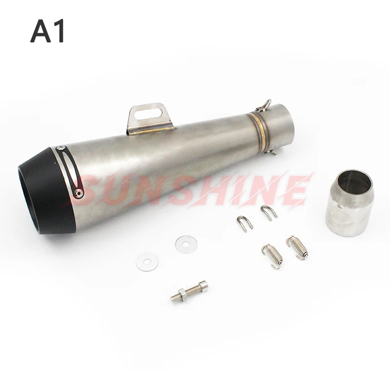 Универсальный глушитель для выхлопных газов мотоцикла Модифицированная труба