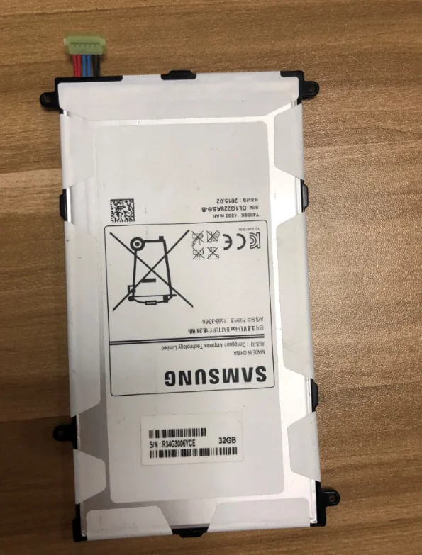 

Аккумулятор для Samsung Tab Pro 3,8, 4800 в, 8,4 мАч