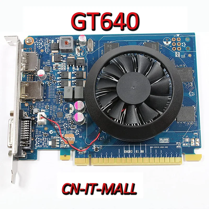 

Used Original NVIDIA GeForce GT640 1G GDDR5 128bit Video Cards GT 640 DVI+DP+HDMI