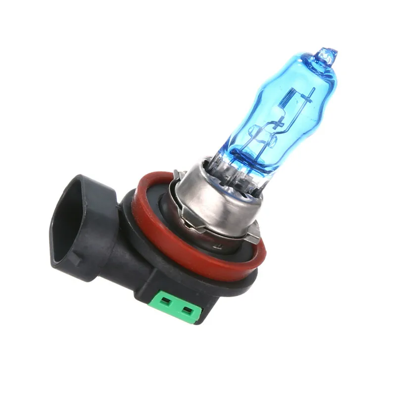 2Pcs Xenon Halogen Bulb H11 12V 100W 6000K Super White Car HeadLight Bulbs Auto Light Lamp Dark Blue Quartz Glass | Автомобили и