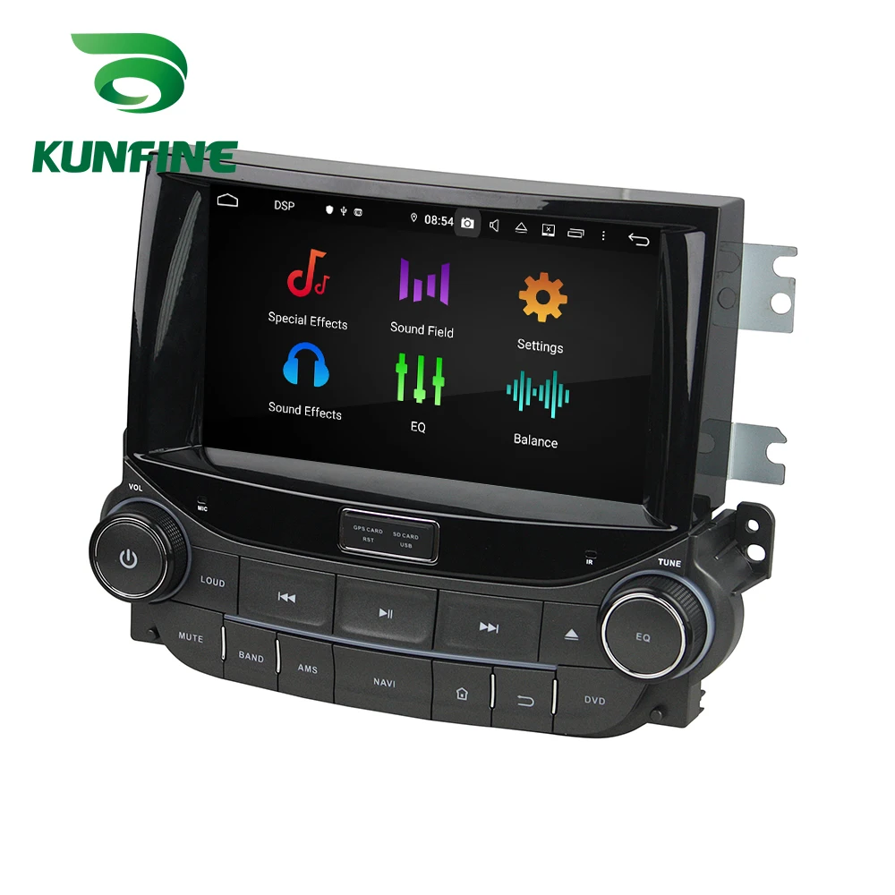 Android 9,0 Восьмиядерный 4 Гб ОЗУ 64 Гб ПЗУ автомобильный DVD gps мультимедийный плеер стерео для Chevrolet Malibu радио головное устройство
