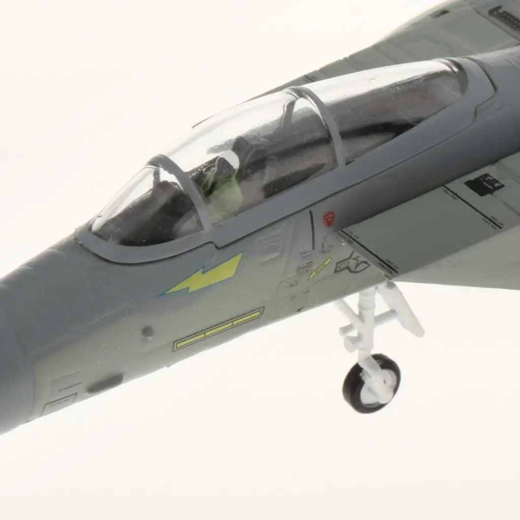 Escala 1:100 americano F-15 luchador &aacute;guila modelo de avi&oacute;n juguete modelo de avi&oacute;n chico regalo-5