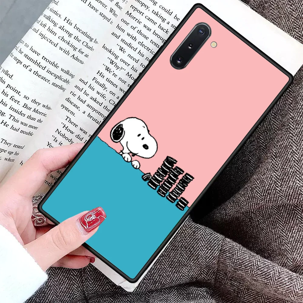 Для samsung note 9 чехол Peanut Charlie коричневый Beagle Мягкий силиконовый для телефона из ТПУ 7
