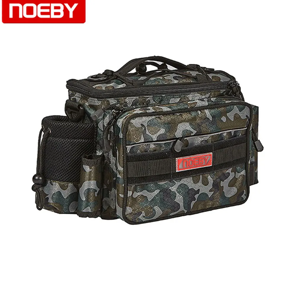 NOEBY Холщовая Сумка для рыбалки, лодки, 27,5*11*21 см, многофункциональная поясная сумка, рыболовные снасти, открытый рюкзак, Bolsa Pesca рюкзак
