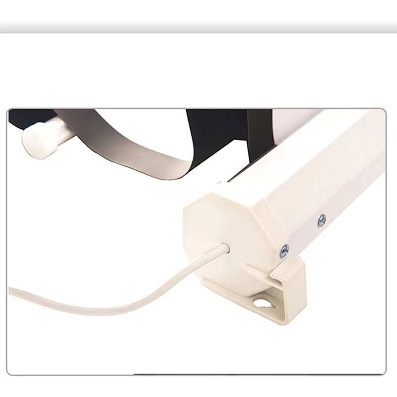 Thinyou Электрический моторизованный проектор экран матовый 84 дюймов 16:9 серый ткань