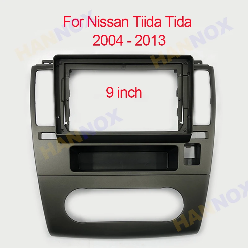 

9 дюймовый автомобильный радиоприемник 2 Din Android GPS мультимедийный плеер рамка для Nissan Tiida C11 2004-2013