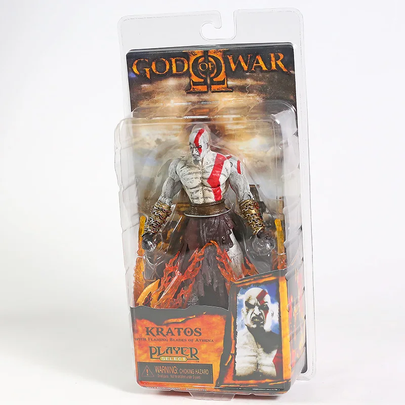 NECA God of War Kratos in Ares Armor Blades ПВХ экшн фигурка игрушка 7 дюймов 18 см Высокое качество|god