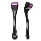 Уход за кожей 540 Дерма игла ролик против выпадения волос лечение истончение 0,2  0,25  0,3 мм титановые иглы для роста волос рост бороды