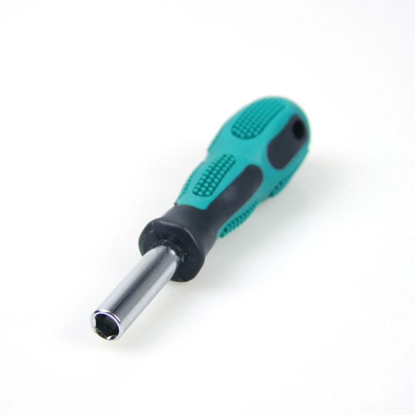 

Bit Holding Screwdriver with Soft Finish Handle, 1/4" x 118mm, Magnetic 1/4 Bit Holder Screwdriver Handle