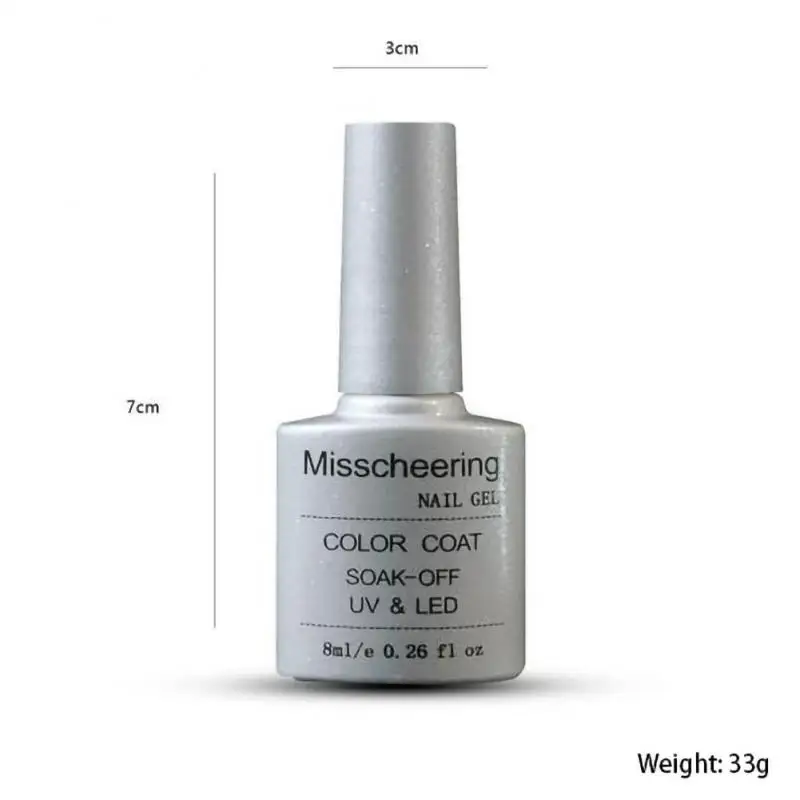 Универсальный Цветной Гель-лак для ногтей краски кристаллы блестящие удаляемые