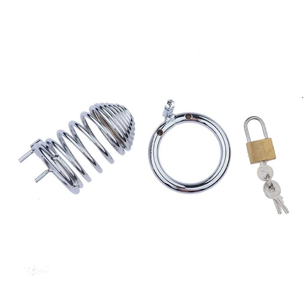 Взрослые секс-игрушки Stealth Lock Прозрачный Мужской Пояс верности Мужская клетка