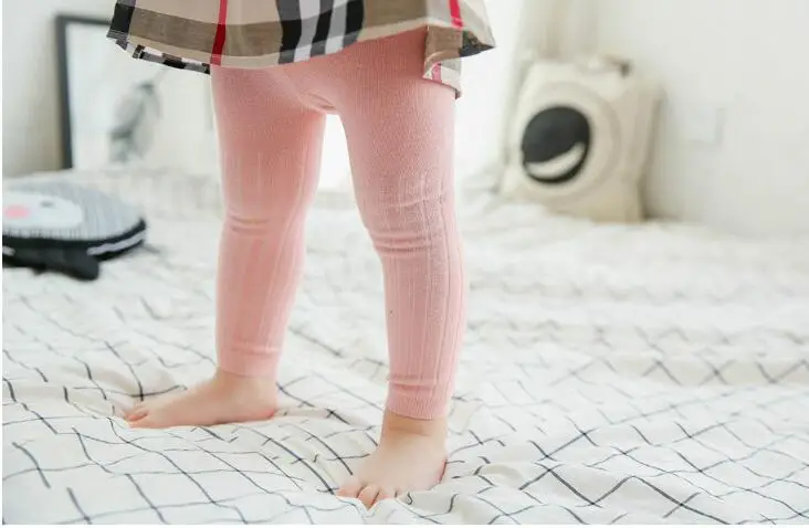 Modelling baby ballet dance tights bowknot princess baby tights lace toddler girl boy tights kids pantyhose many styles - Color: pink