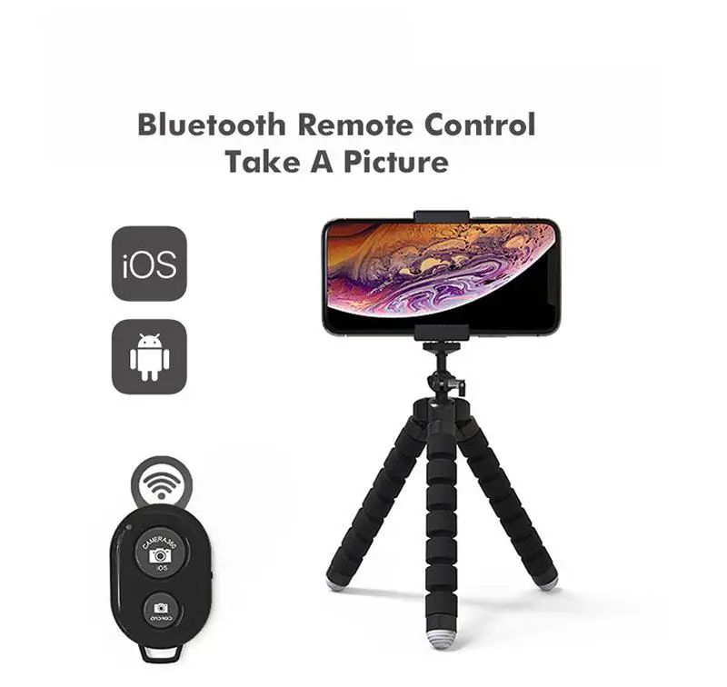 Портативный Настольный мини проектор штатив для смартфона Go pro 7 6 5 4 3 2 1 экшн