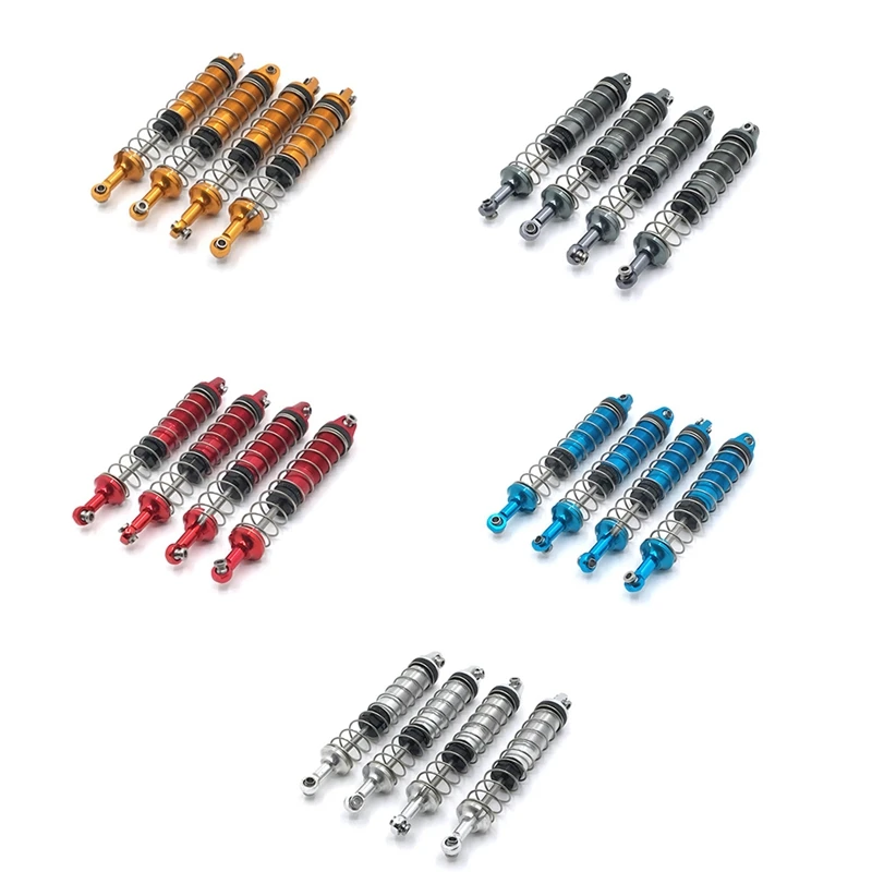 

4 шт., передний и задний амортизатор для Wltoys 12402-A A323 12409 1/12