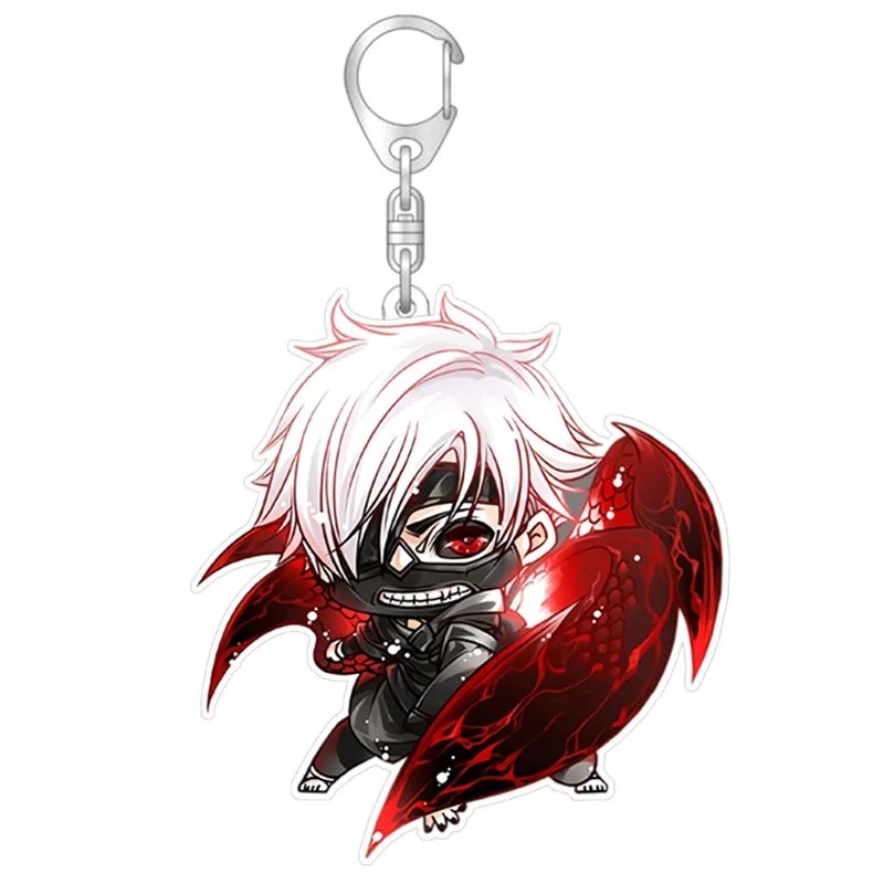 1 предмет одежда с надписью Tokyo Ghoul брелок для косплея канеки кэна ключевая цепь