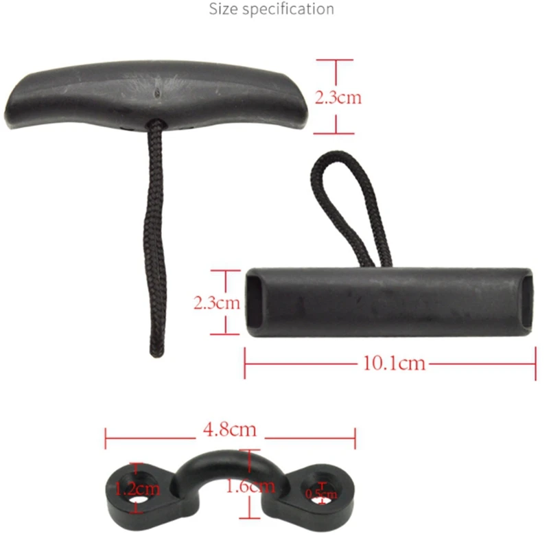 2 шт. Т-образная ручка для переноски Каяка + коврик байдарки | Спорт и развлечения