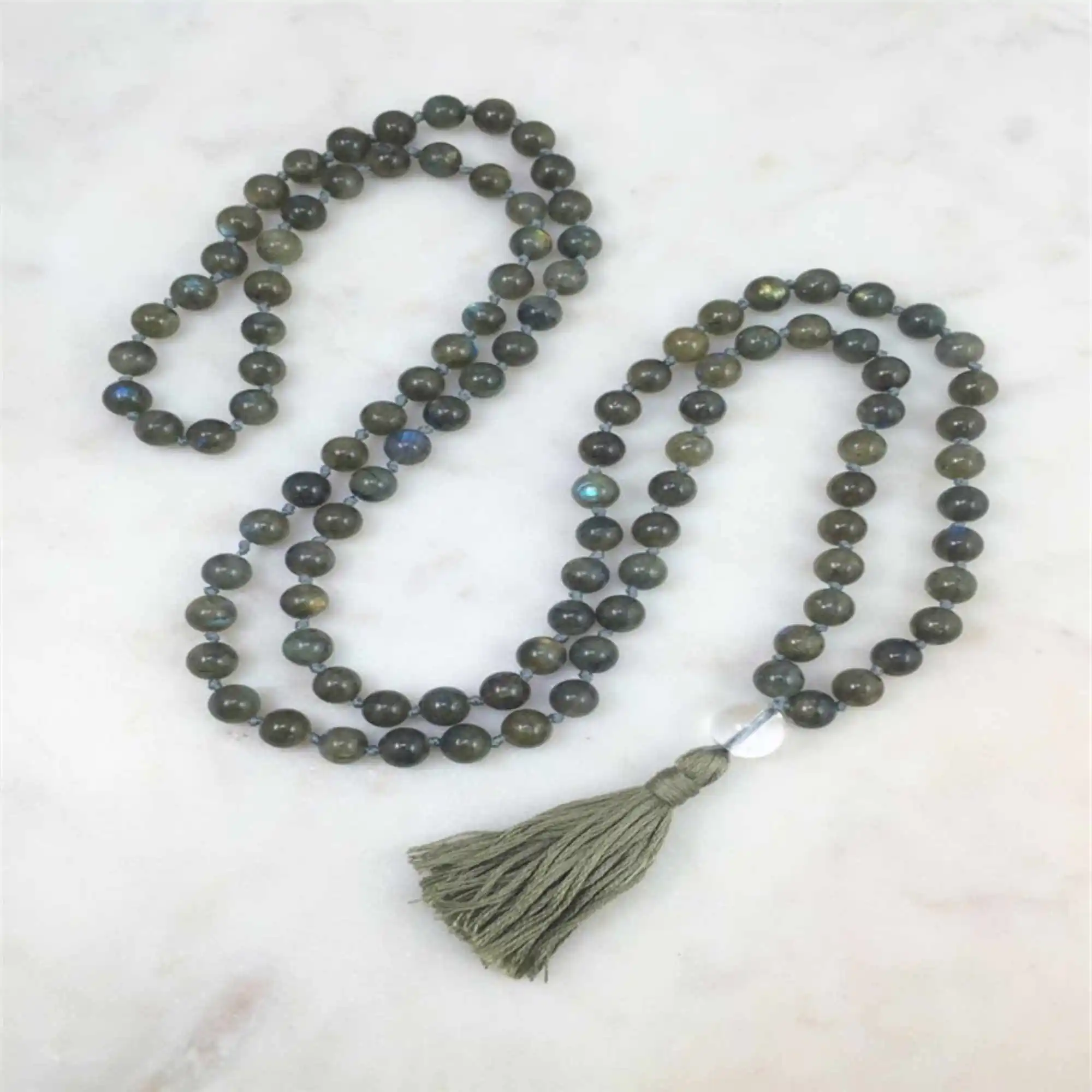 

8mm Elongated stone 108 Buddha Beads Tassels Bracelets Christmas Gift Seven Chakras Inspiration All Saints' Day Dark Matter