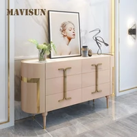 light luxury chest of drawers large villa entrance hall partition porch cabinet master bedroom six drawing rock board locker