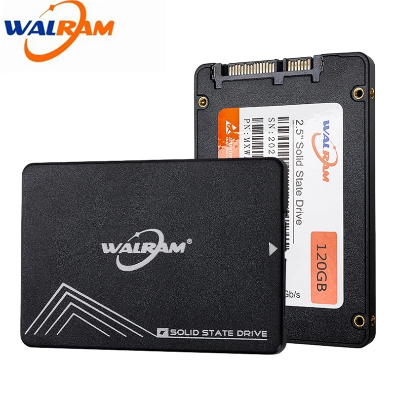 Внутренний твердотельный накопитель для ноутбука WALRAM SSD 1 ТБ 120 ГБ 240 480 2 HDD 5 дюйма