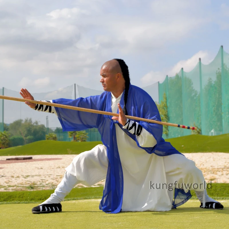 Костюм кунг фу в стиле Тай Чи куртка и брюки одежда для боевых искусств Кун Чун