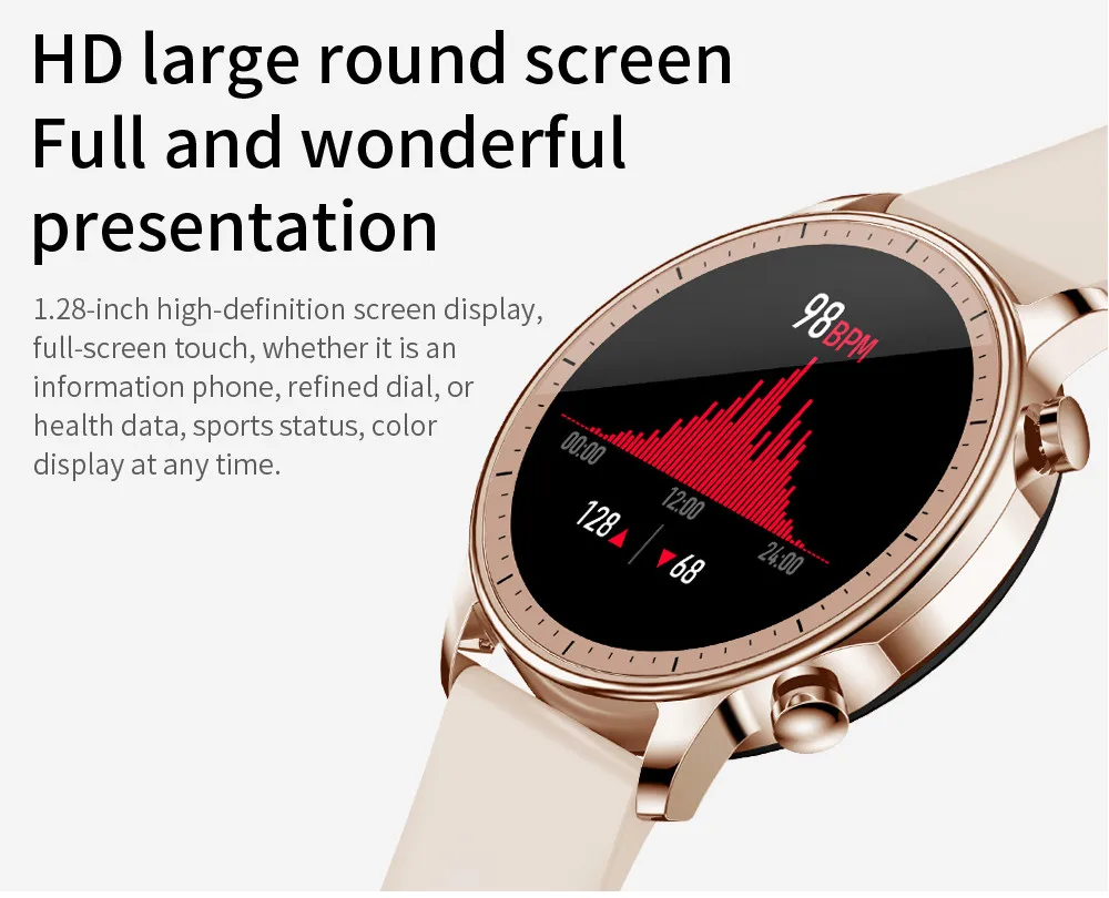 V23 Multicolor Sports 2020 Waterproof Full Touch Smart Watch Fitness Pedometer Tracker Blood Pressure Weather forecast | Электроника