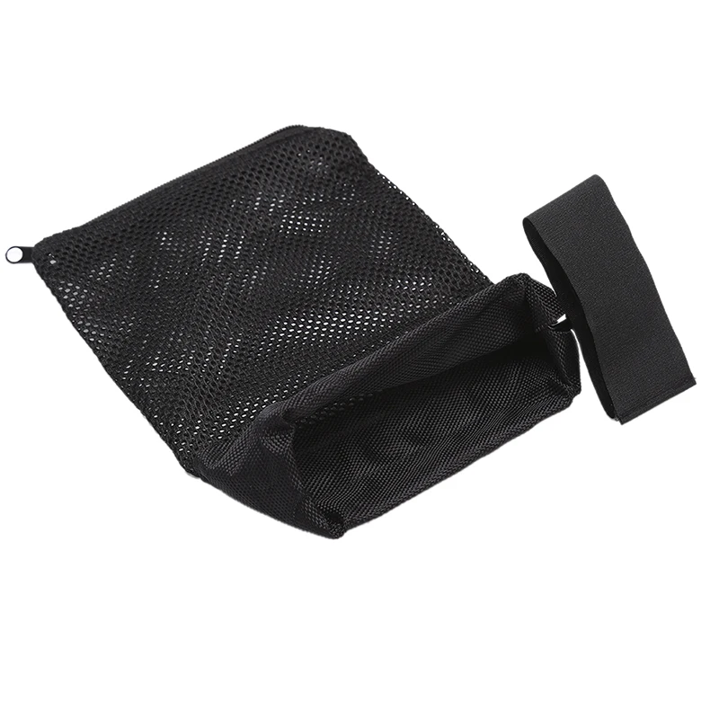 Сборщик латунных гильз AR 15 с застежкой на молнии для быстрой выгрузки, из нейлона с черной сеткой для стрельбы, тактических аксессуаров.