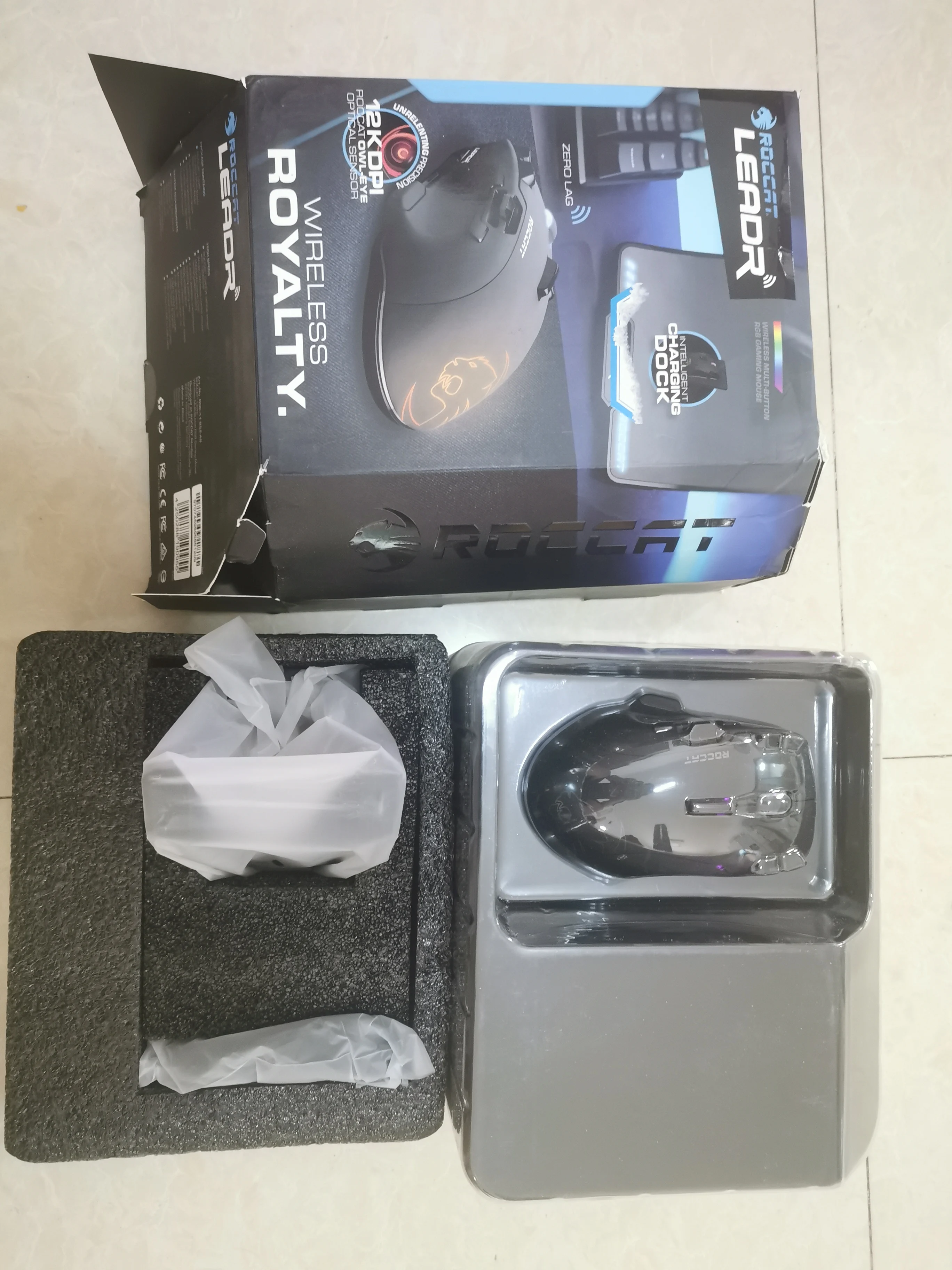 

Проводная/Двухрежимная игровая мышь ROCCAT LEADR