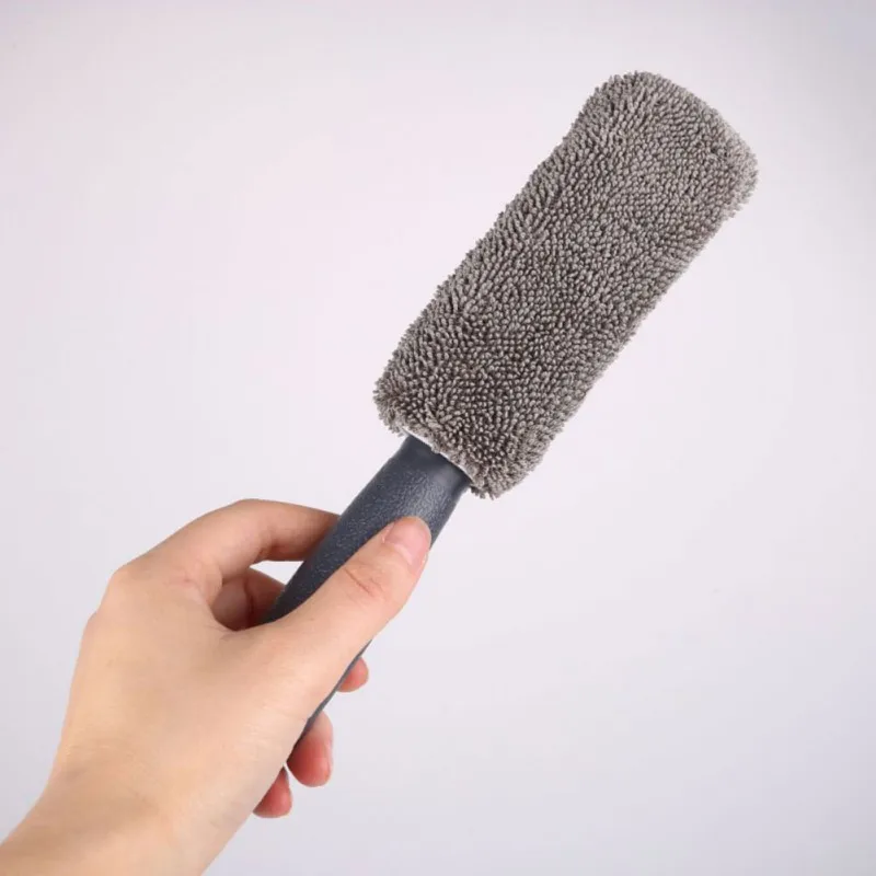 

Car Wheel Brush Window Rims Tire Washing Brush Vehicle Car Wheel Rim Brush Plastic Handle Cleaning Brush Washing Tool