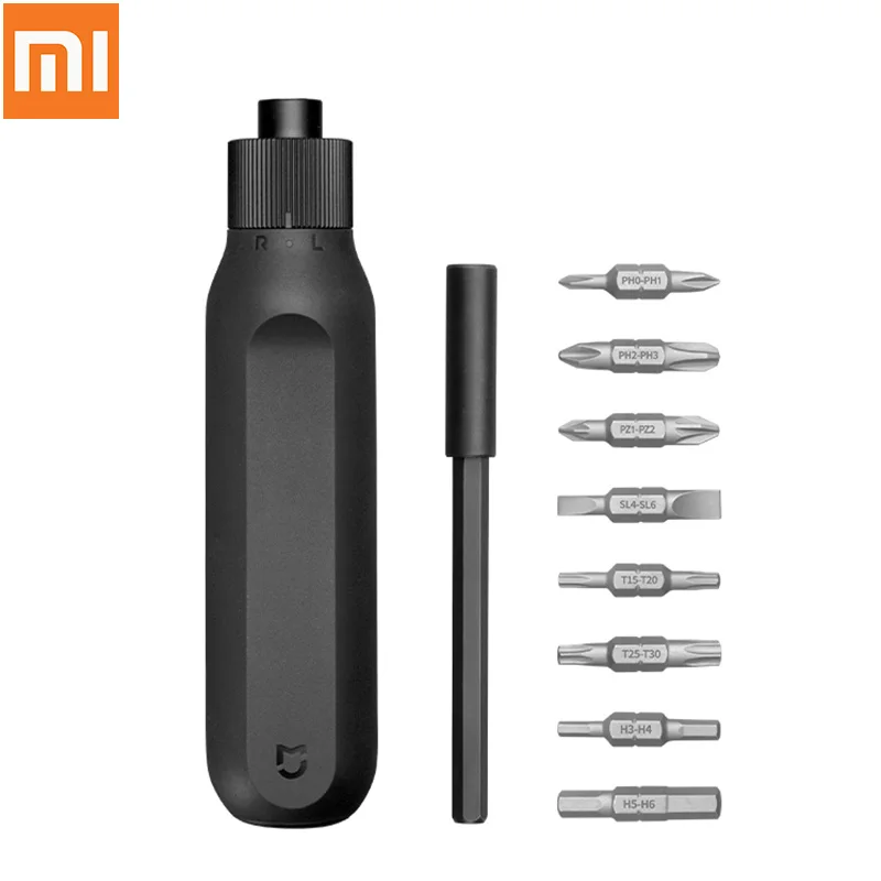 Оригинал Xiaomi Mijia Wiha 8/16 в 1 отвертка с храповым механизмом домашняя высокоточная