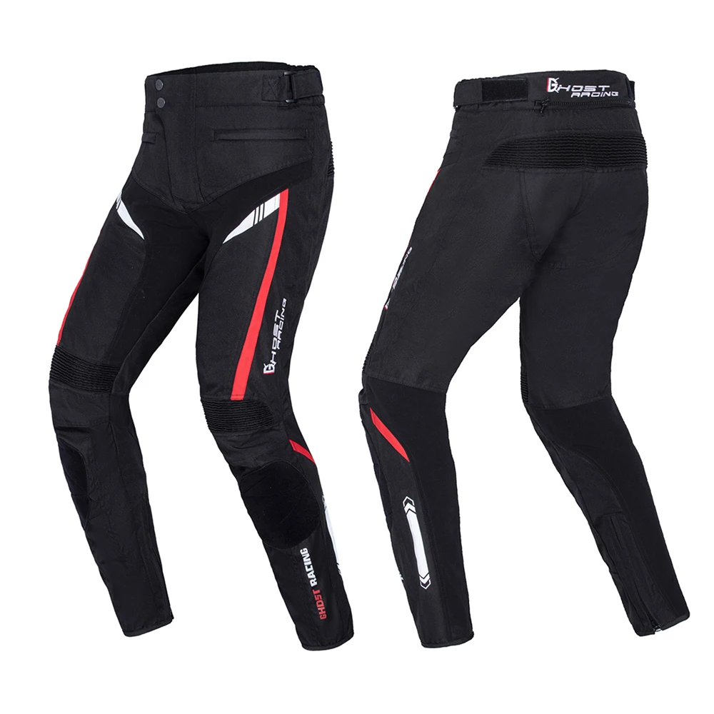 4 season pants black Призрак гонки Водонепроницаемый мотоциклетная куртка высокая видимость светоотражающий, для мотокросса мотоциклетная куртка Гонки сапоги для верховой езды мотоциклетные Протектор Куртка - Цвет: 4 season pants black