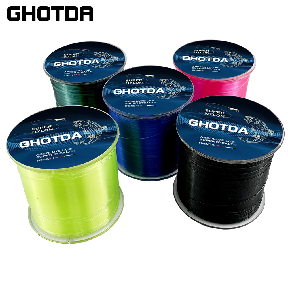 Леска рыболовная нейлоновая для ловли карпа 500 м 2-13 кг | Спорт и развлечения