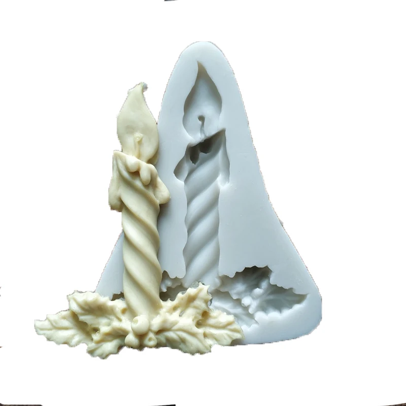 

3D Pillar Candle Silicone Mold DIY Household Plaster Aromatherapy Candle Making Mold Chocolate Soap Mould Cake Decorating Tools