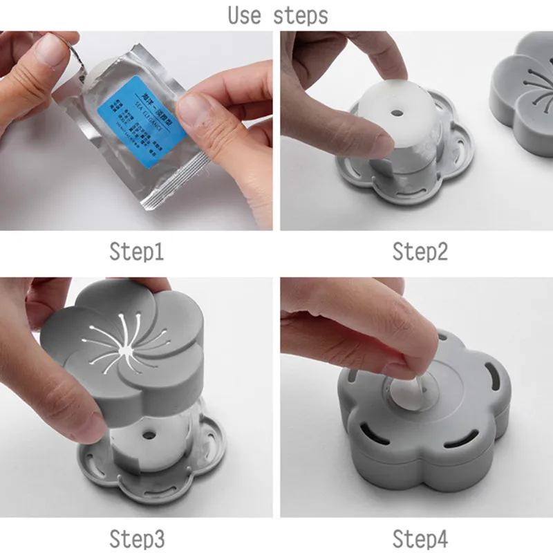 Многофункциональный освежитель воздуха для дома и автомобиля туалета твердый