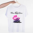 Летняя Повседневная модная футболка унисекс с круглым вырезом и короткими рукавами, футболка с изящной музыкальной группой Three Days