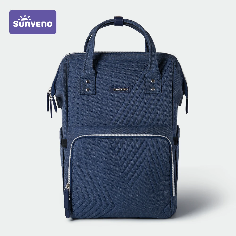 Harga Sunveno Popok Tas Ransel Maternity Popok Bayi Tas Organizer Stroller Bayi Perjalanan-Fashion, Kapasitas Besar, Isolasi Kantong
