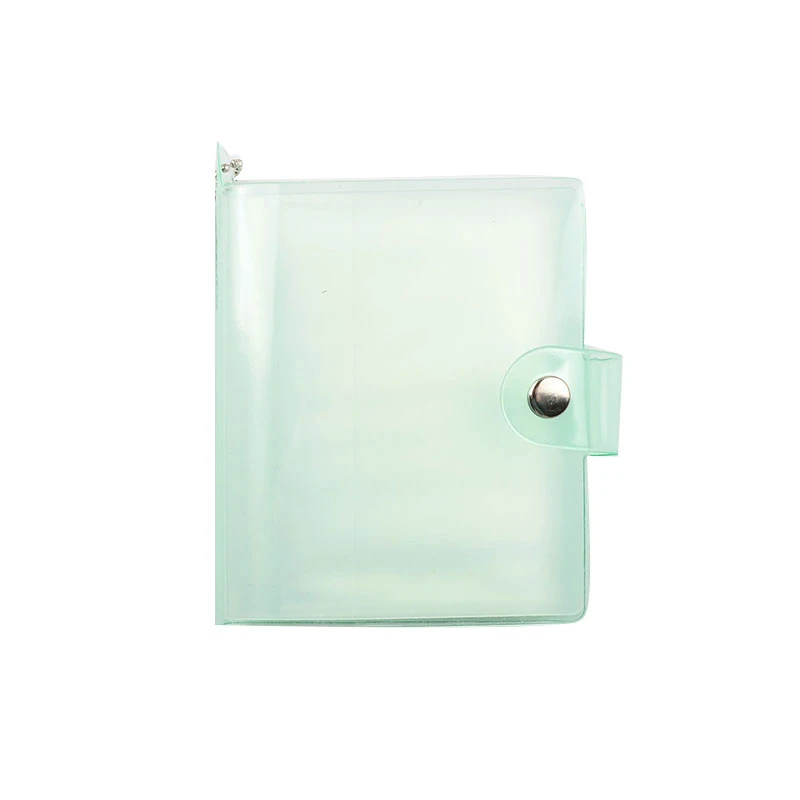 

Transparent Jelly Color Photo Album for Mini Card Photo Sticker Album Mini Photo Album Photos Album Glitter Card Holder