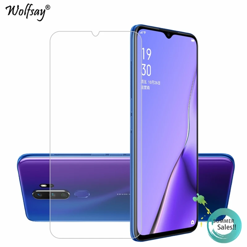 

2PCS Glass For OPPO A9 2020 Tempered Glass Screen Protector For OPPO A9 2020 Glass Phone Film For OPPO A9 2020 Protector Film